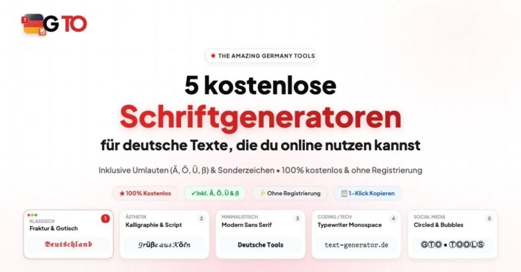 kostenlose Schriftgeneratoren